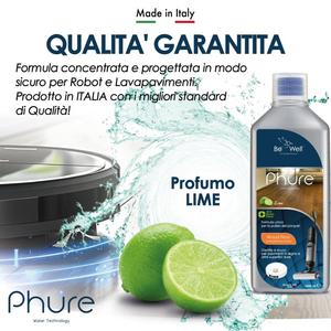 Limpiador de Pisos de Madera Be Well Phure 1000ml Aroma a Lima Suave y Seguro para Superficies Duras - Product Image 3
