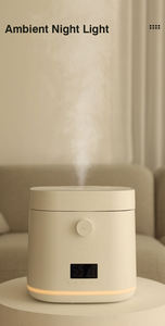 RUNAL 6Lビッグサイズ容量316ステンレスタンク自動ミストメーカー霧デジタル高温蒸気霧機械空気加湿器 - Product Image 5