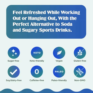 Poudre d'électrolytes d'hydratation sans sucre LIFEWORTH <span class=keywords><strong>Keto</strong></span> avec sel marin, magnésium et potassium - Product Image 4