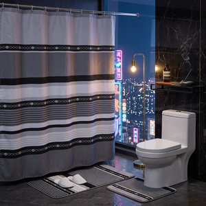 Ensemble de literie imprimée 32 pièces « Room in a Bag » pour toutes les saisons, avec accessoires de bain et rideaux, solution tout-en-un, disponible depuis notre entrepôt local aux États-Unis - Product Image 3