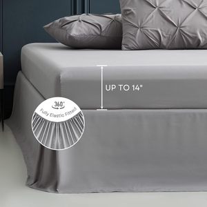 Nữ Hoàng Kích thước Comforter, giường Comforter, xuống thay thế đảo ngược màu xám/đen Comforter, mềm mại và thoải mái - Product Image 6