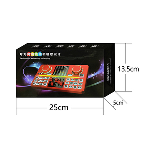 Thẻ âm thanh USB chuyên nghiệp D9 giá rẻ, hỗ trợ phát trực tiếp, thu âm phòng thu, có nguồn phantom 48V - Product Image 6