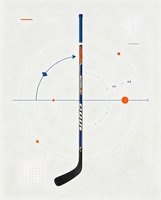 Bâton de hockey en fibre de carbone T800 de qualité aérospatiale, incroyablement léger et exceptionnellement rigide, 100% fibre de carbone