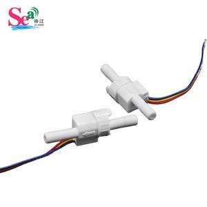Hall Effect Turbine <b>Liquid</b> Flow Sensor POM Body, DC 5-24V Pulse Output, for Water Dispenser, <b>Coffee</b> Machine - Product Image 1