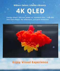 กระดานอัจฉริยะ AI สมาร์ทบอร์ด 4K แบบอินเทอร์แอคทีฟ ขนาด 75 นิ้ว จอแสดงผลไวท์บอร์ดระบบแอนดรอยด์ สำหรับ OEM การประชุม การศึกษา โรงเรียน พร้อมตัวเลือกขนาด 65/85/86/100 นิ้ว - Product Image 5