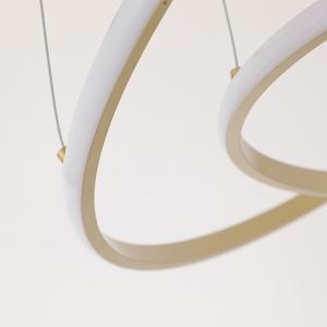 Sang trọng Vòng Treo Đèn Led vòng đèn chùm cho sảnh khách sạn Thông tư ánh sáng mặt dây chuyền Văn phòng Dali thông minh hệ thống chiếu sáng - Product Image 3