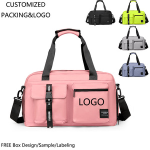 Bolsa de Gimnasio de Gran Capacidad de Alta Moda con Separación para Seco y Húmedo, Bolsa Deportiva Impermeable con Compartimento para Zapatos, Color Sólido, Alta Calidad para <span class=keywords><strong>Viajes</strong></span> - Product Image 1