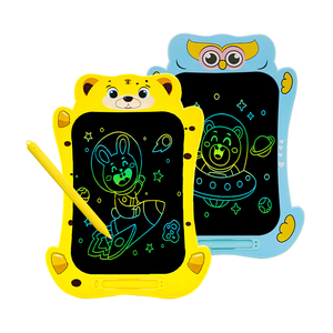 New 8.5 Inch Màu Vàng Tiger Hình Dạng Phim Hoạt Hình Phong Cách Điện Tử Máy Tính Bảng Đồ Họa Vui <span class=keywords><strong>Memo</strong></span> <span class=keywords><strong>Pad</strong></span> Cho Học Tập Quà Tặng Sinh Nhật - Product Image 6