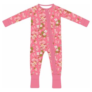Pelele de Bambú Orgánico Suave, Cómodo <span class=keywords><strong>y</strong></span> Transpirable para Bebé, con Cierre de Cremallera Bidireccional, Pijama, Mono, Ropa de Dormir para Recién Nacidos, Unisex - Product Image 3