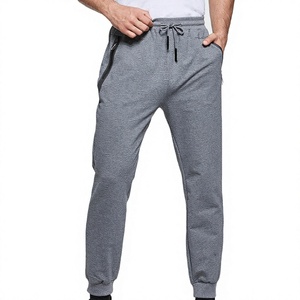 Plus Size Jogger Pants Workout Gym Sweat <b>Trouser</b> Side Zipper Pockets Slim Fit Bottoms <b>Trousers</b> for <b>Men</b> - Product Image 4