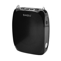 SHIDU S615 10W Power Waistband Personal PA System Speaker Wireless Lavalier Microphone Voice Amplifier untuk Guru Pelatih