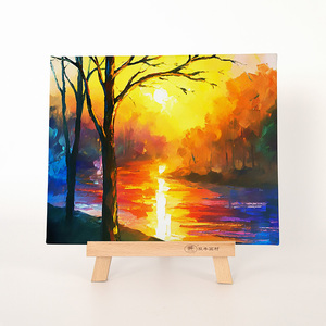 <span class=keywords><strong>Cavalletto</strong></span> da Tavolo Mini in Legno di Alta Qualità a Forma di Triangolo - Product Image 6