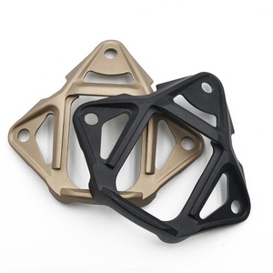 Support de protection pour casque de vélo, fixation métallique, noir et or, accessoire universel de protection de la tête - Product Image 1