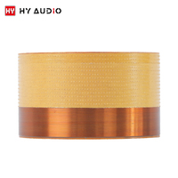 Bobine vocale HY AUDIO toutes tailles pour la fabrication de haut-parleurs, bobine en cuivre, hauteur 75 mm, kit de bobine vocale pour haut-parleur