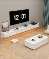 Meubles TV contemporains, supports muraux modernes en bois pour salon, personnalisation d'usine