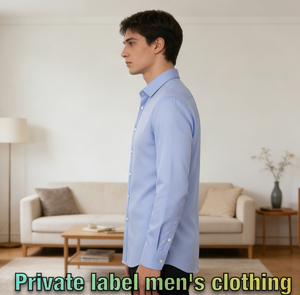 Camicia <span class=keywords><strong>da</strong></span> Uomo a Maniche Lunghe in Puro Cotone a 4 Fili, DP4.0 Senza Stiratura, Non Elasticizzata, Camicia Formale Bianca Moderna per Business - Product Image 4