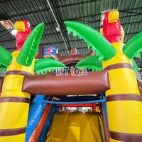 Plus de 5000 designs, équipe de designers professionnels, attraction de parc d'attractions en plein air sur le thème du bateau pirate, château gonflable