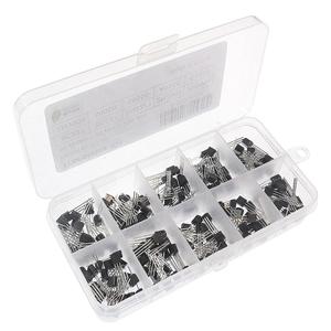 50-200ชิ้นชุดทรานซิสเตอร์สารพันถึง-92 2N2222 2N2907 2N3906 2N5401 2N5551 A1015 BC327 BC337 BC548 <span class=keywords><strong>BC549</strong></span> C1815 S8050 PNP NPN - Product Image 4