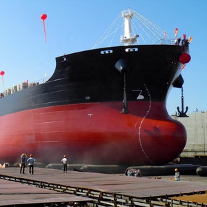 Airbag marin industriel pour le lancement, le sauvetage, le levage et l'accostage des navires, résistant à la pression, homologué CE et BV - Product Image 2