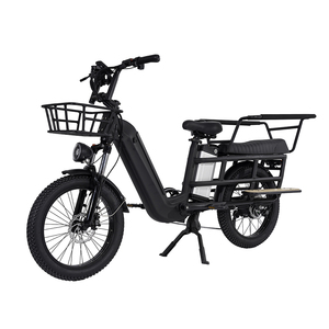 Siège <span class=keywords><strong>Enfant</strong></span> Vélo <span class=keywords><strong>Cargo</strong></span> Électrique pour Enfants, Siège Arrière Vélo Électrique Homme Cadre Aluminium 20*3.0, Double Batterie 48V40Ah 1000W - Product Image 6