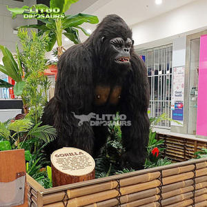 Centro comercial con animales, Centro de atracciones, animatrónico, realista, modelo de gorila - Product Image 5