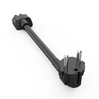 Adaptor Nema Tesla Model 3 OEM Baru untuk Adaptor EU Schuko Gen 2 Konektor Universal Mobile Kabel Pengisian Daya EV 16A Tail