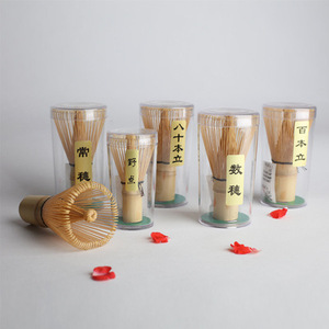 Customized Logo Japanese Matcha Whisk Green <b>Tea</b> Natural Bamboo <b>Tea</b> Whisk - Product Image 3
