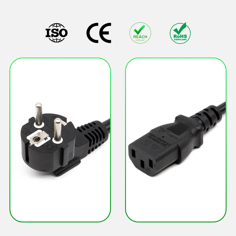 Европейский шнур питания 10A/250V