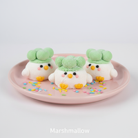 Bonbons gélifiés moelleux et doux en forme de nouveauté personnalisée pour la vente au détail et l'étiquetage de marque