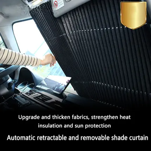 Haute qualité nouveau modèle <span class=keywords><strong>occultant</strong></span> automatique télescopique réglable pare-soleil Cool <span class=keywords><strong>voiture</strong></span> fenêtre stores - Product Image 3