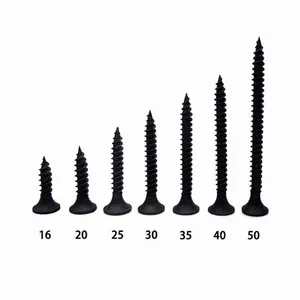 Phosphating Drywall Screws C1022 C1018 M3.5 black phosphate phillips dry wall screw