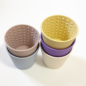 หม้อชามอาหารสุนัขแบบพกพาได้สำหรับสุนัขกินน้ำได้ดีไซน์ใหม่ปราศจากสาร BPA ซิลิโคนโคลเวอร์โชคดีมีสไตล์น่ารัก - Product Image 4