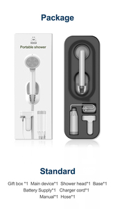 Ducha Portátil Impermeable IPX8 - Funciona con Batería con Encendido/Apagado para Acampar, Playa, Jardín, Lavado de Mascotas y Autos - Product Image 2