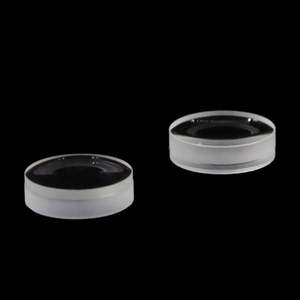 Lente cementada acromática de vidrio óptico de 15mm de diámetro para sistema óptico - Product Image 5