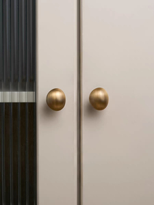Solid Antique Brass Round Durable <strong>Door</strong> Handles &amp; Drawer <strong>Knobs</strong> for Kitchen Cabinets and <strong>Bedroom</strong> Wardrobes-Antirust Eco-Friendly - Product Image 6