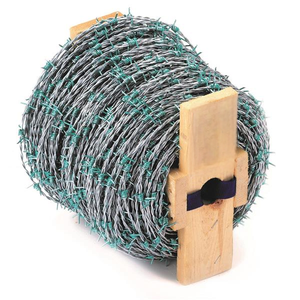 1.8mm Anti Escalade Haute Qualité 2 Brins PVC <span class=keywords><strong>500</strong></span> <span class=keywords><strong>m</strong></span> Fabricants Ferme 2mm <span class=keywords><strong>500</strong></span> <span class=keywords><strong>m</strong></span> Fils Barbelés - Product Image 2