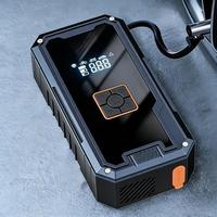 Démarreur de Voiture Portable 6000 mAh avec Compresseur d'Air 150 PSI pour Motos et Urgences Automobiles – Sortie d'Usine OEM