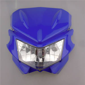 Phare de moto tout-terrain modifié, phare Ghost Face adapté à Kawasaki KLX125 (2010-2016) - Product Image 4