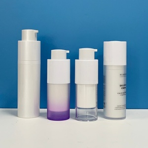 Flacon cosmétique carré sans air de 15 ml, 30 ml, 50 ml avec pompe, emballage pour fond de teint, conteneur à visser, flacon sans air pour lotion - Product Image 4