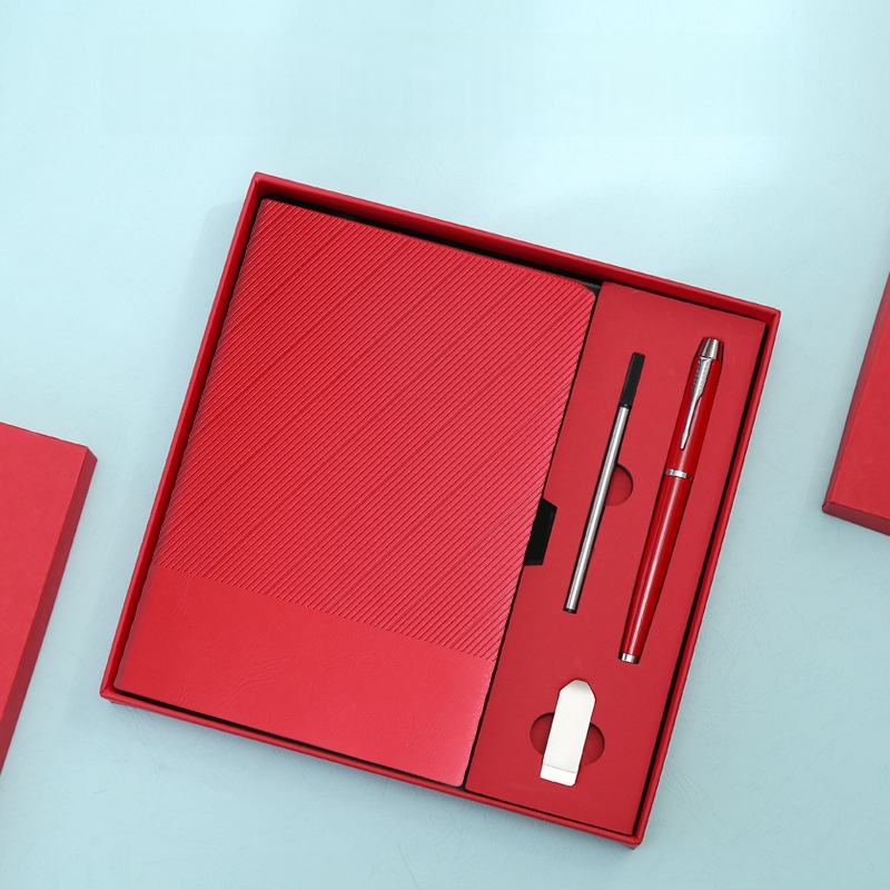 Red three-piece set