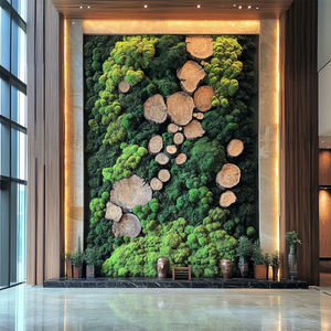 Gestabiliseerd Bewaarde Mossen Paneel, Echte Muur Decor Mos Fotolijst Eco Groene Mos Muur Kunst Op Maat Kantoor Hotel Home Decor - Product Image 2