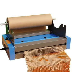 Máquina automática eléctrica de envoltura de papel Kraft Honeycomb