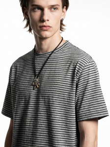 Camiseta de Verano 2026, Nueva Llegada, Estilo Retro Vintage para Hombre, Tejida, 100% Algodón, Secado Rápido, Manga Corta, Corte Holgado y Relajado - Product Image 3