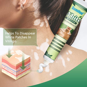 Crème hydratante Vitiligo : Réduit les <span class=keywords><strong>taches</strong></span> <span class=keywords><strong>blanches</strong></span>, répare <span class=keywords><strong>la</strong></span> <span class=keywords><strong>maladie</strong></span>, soin des plaques <span class=keywords><strong>blanches</strong></span>, pommade 20G - Product Image 4