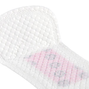 थोक इन-स्टॉक कार्बनिक कपास 155 मिमी सैनिटरी नैपकिन पैंटी लाइनर महिलाओं के लिए प्रमाणित कपास पैड - Product Image 4