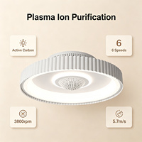 Ventilateur de plafond sans pales Yeyun, ventilateur purificateur d'air, sans danger pour la chambre des enfants