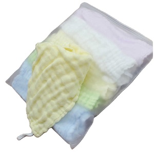 1 개/세트 순면 아기 어린이 얼굴 천 세트 유아 소년 소녀 사각 손 수건 부드러운 신생아 수유 타액 타월 - Product Image 4