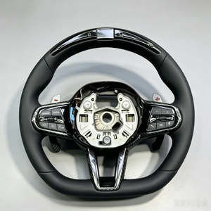 Volante Deportivo M de Carbono con LED y Calefacción Personalizado para <span class=keywords><strong>BMW</strong></span> G11 G12 G13 G15 G16 G30 G31 G32 F10 G38 G01 G06, Actualización de Antiguo a Nuevo - Product Image 2