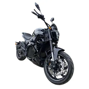 2024 EEC Certificate 110 Km Range High Speed 8000w Moto Lithium Battery Bikes Off Road DMG Electric Motorcycle For Adult