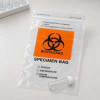 Pochette pour échantillons LDPE 6x9 pouces 2 mil transparente scellable pour documents, échantillonnage hospitalier, coursier, entrepôt, tests, vente en gros, OEM, ODM